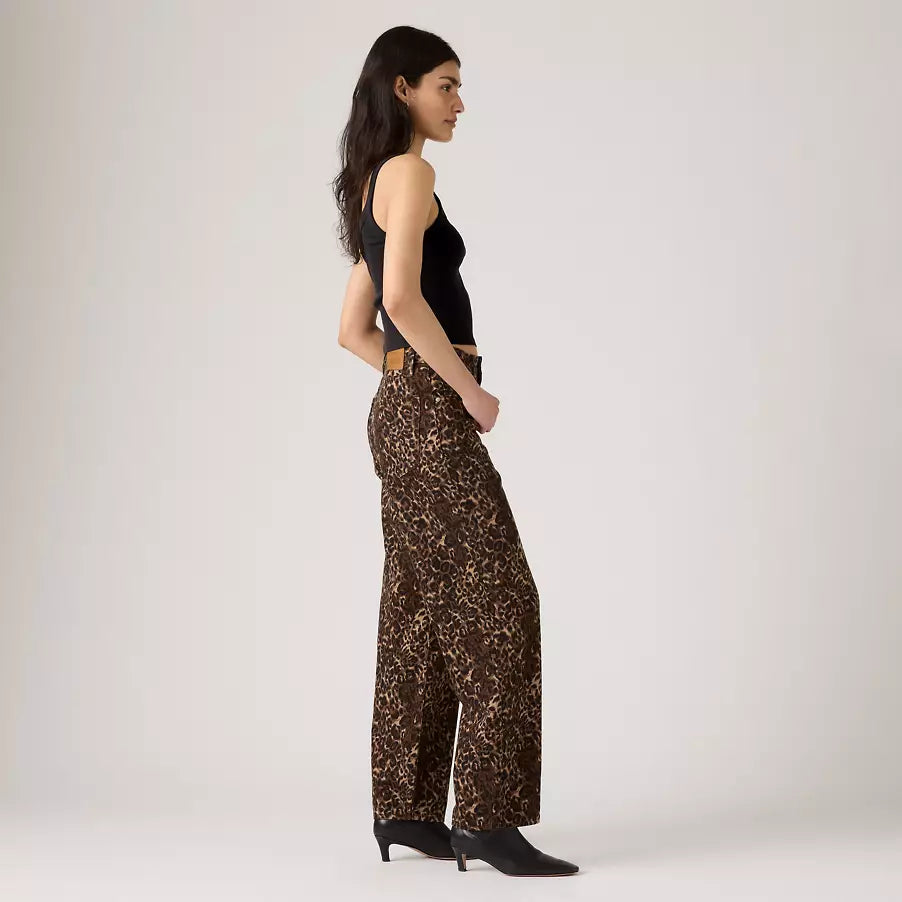 Levi’s Baggy Dad Jeans Leopard