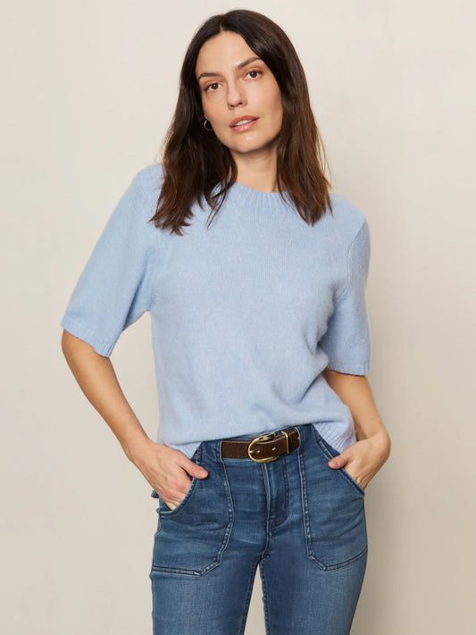 Sanctuary Perfect Sweater Tee Powder Blue