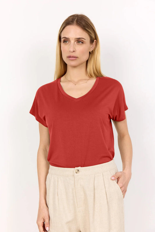 Soya Concept Marica Tee Dark Orange