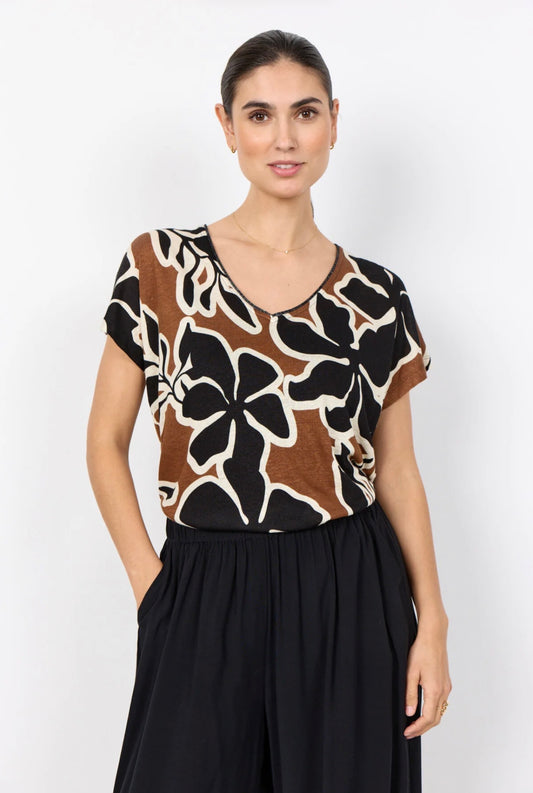 Soya Concept Fiola Tee Brown