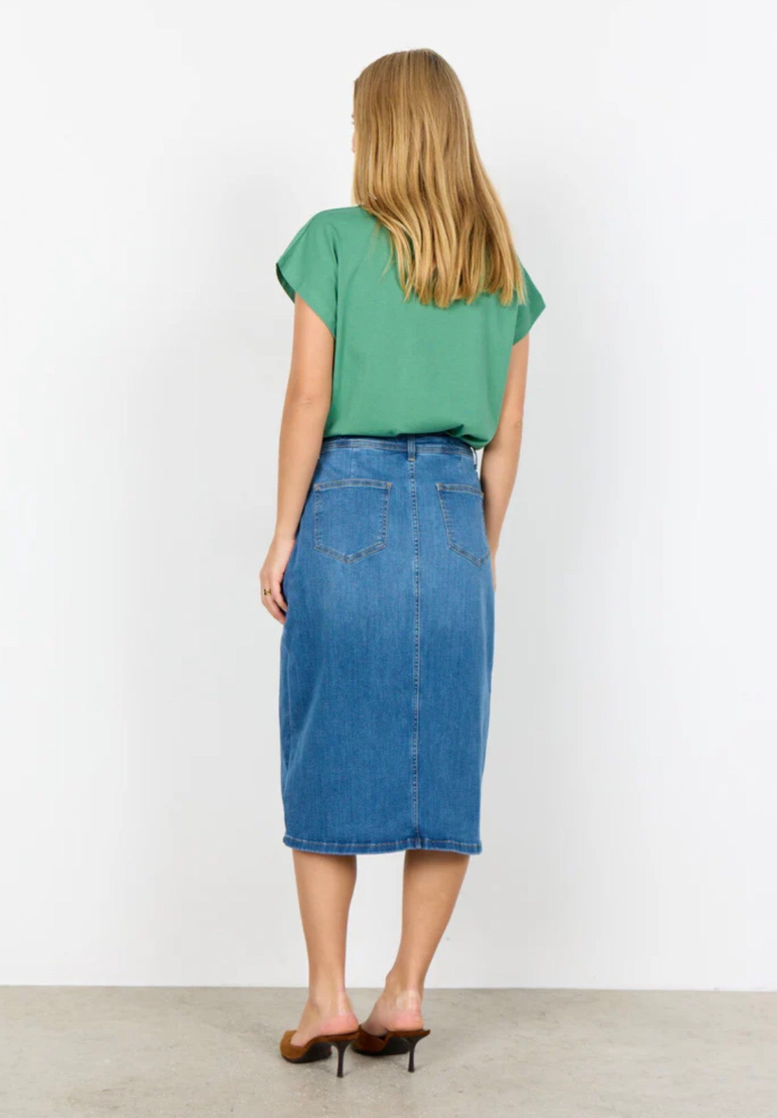 Soya Concept Derby Tee Green