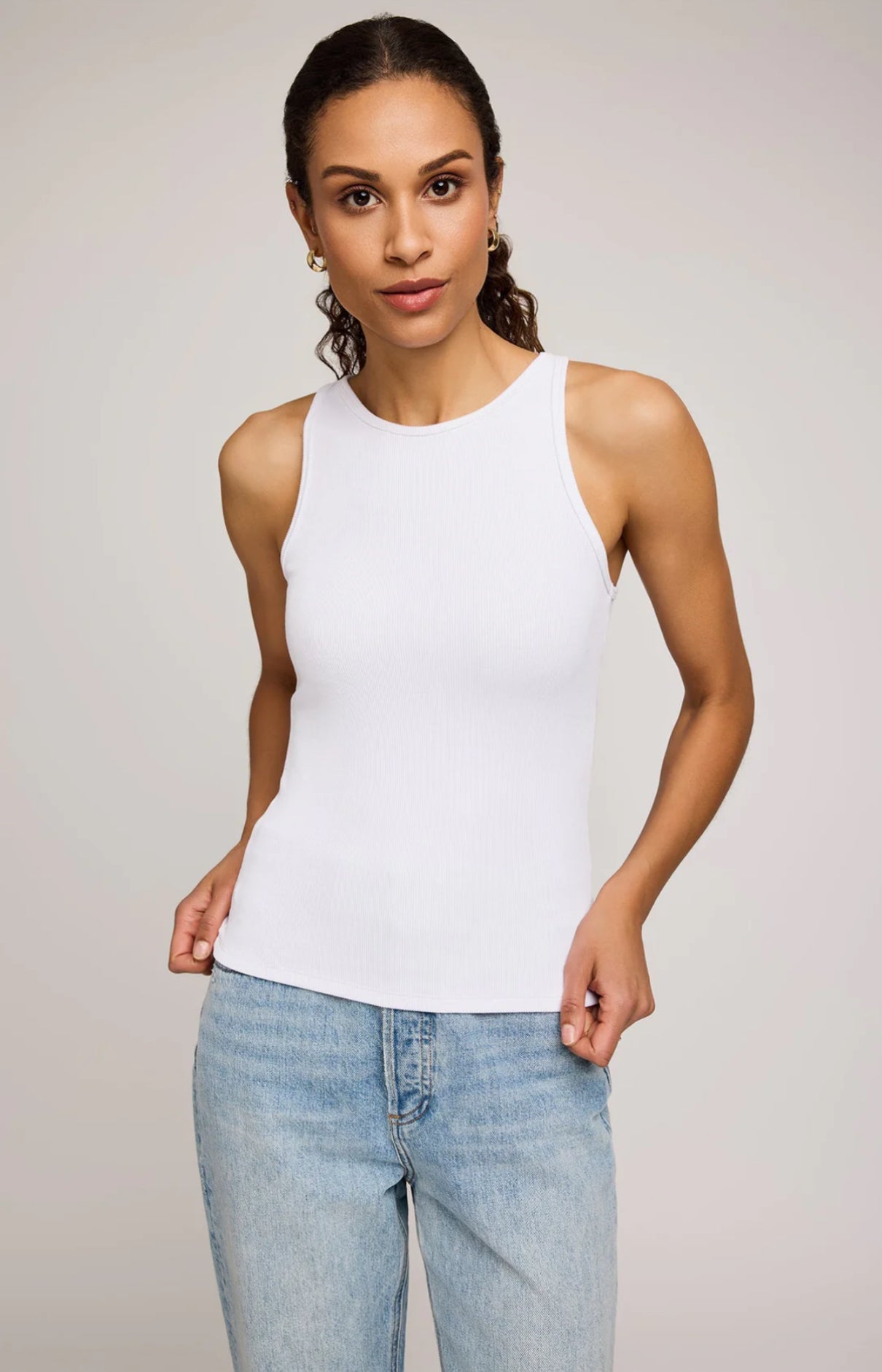 Gentle Fawn Ronan Ribbed Tank White
