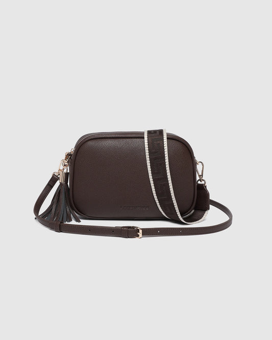 Louenhide Jacinta Gia Crossbody Bag Chocolate