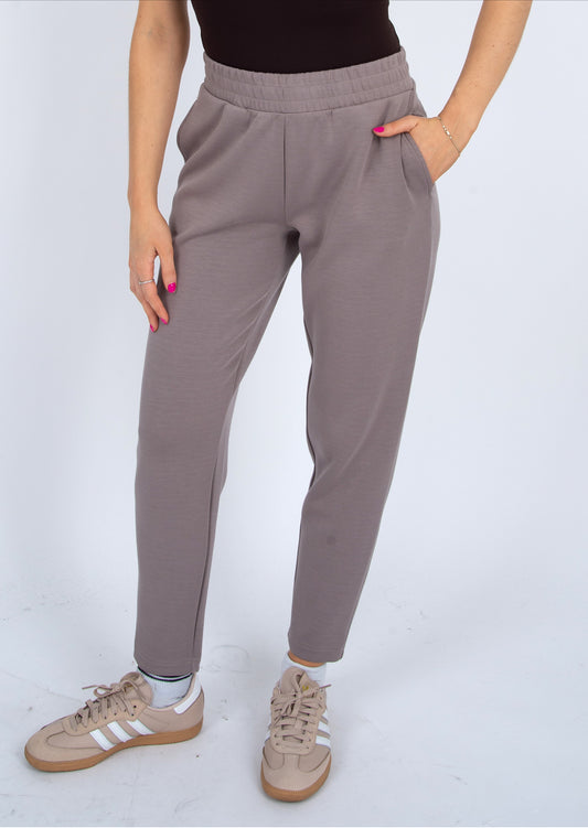 RD Style Julina Soft Knit Joggers Fog