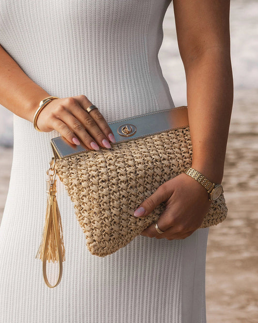 Louenhide Fern Crossbody Bag Champagne