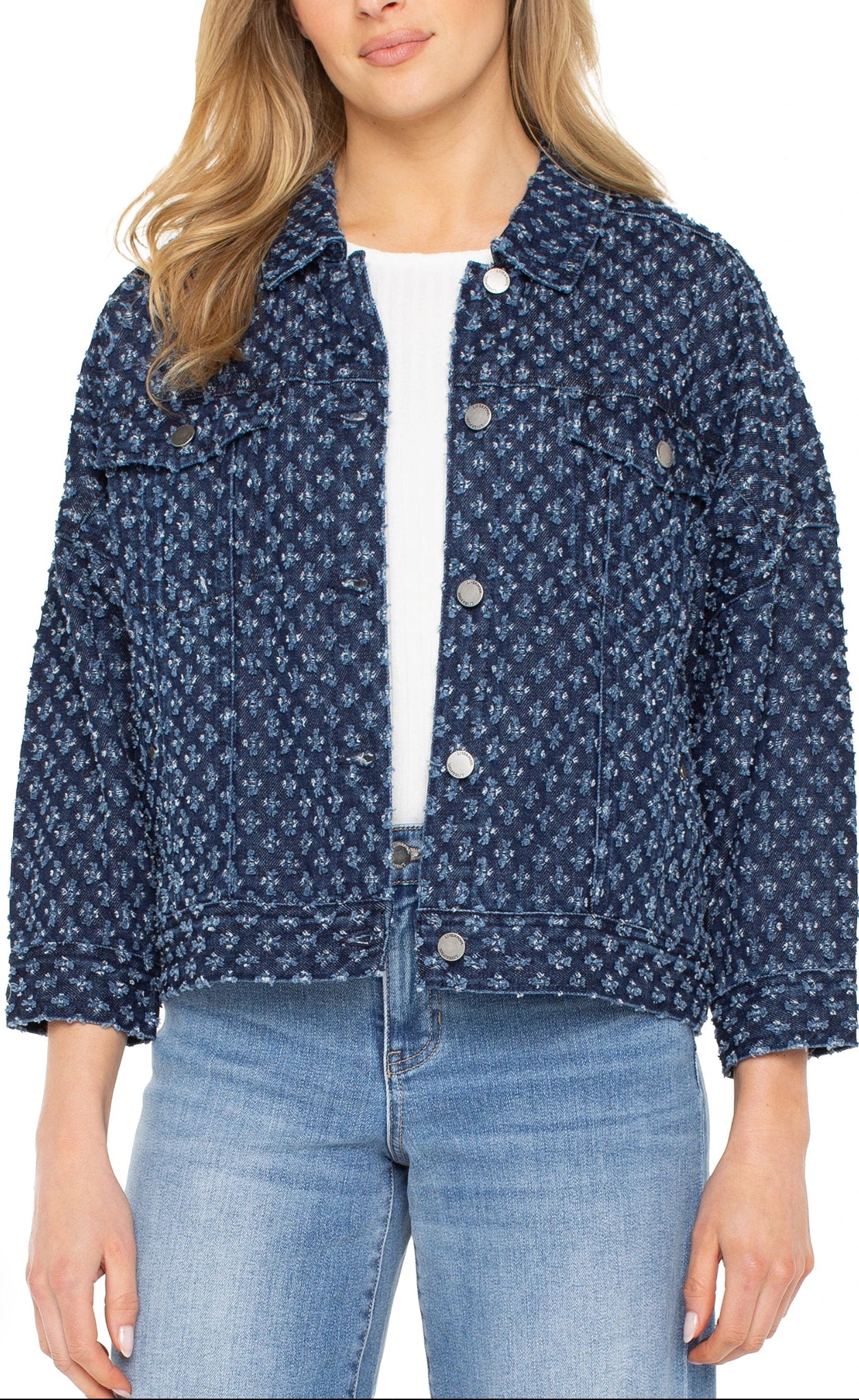 Liverpool Crop Trucker Jacket