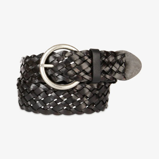 Brave Vika Braid Belt Black