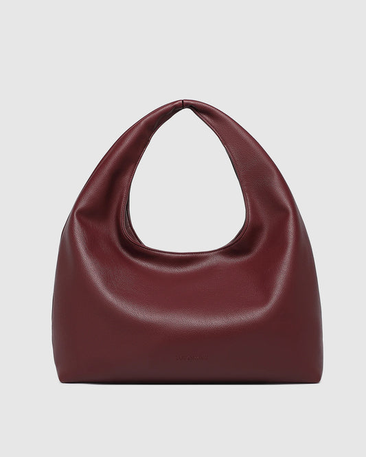 Louenhide Monaco Shoulder Bag Burgundy