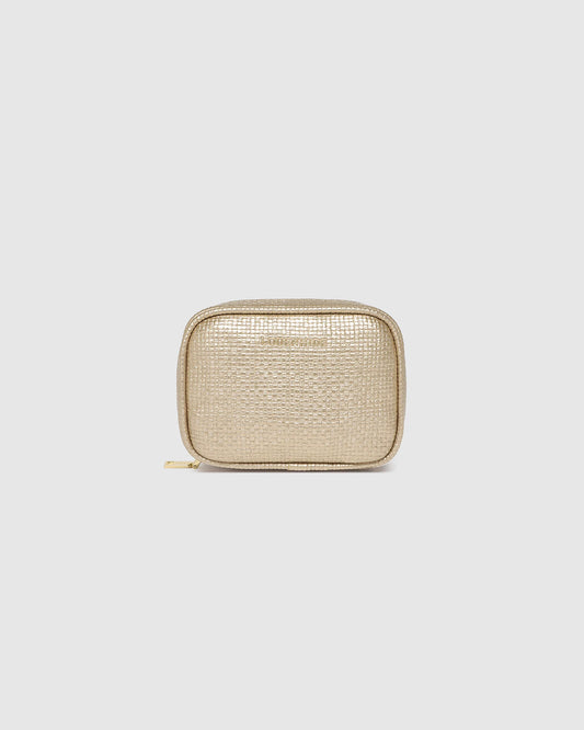 Louenhide Rita Jewellery Case Champagne