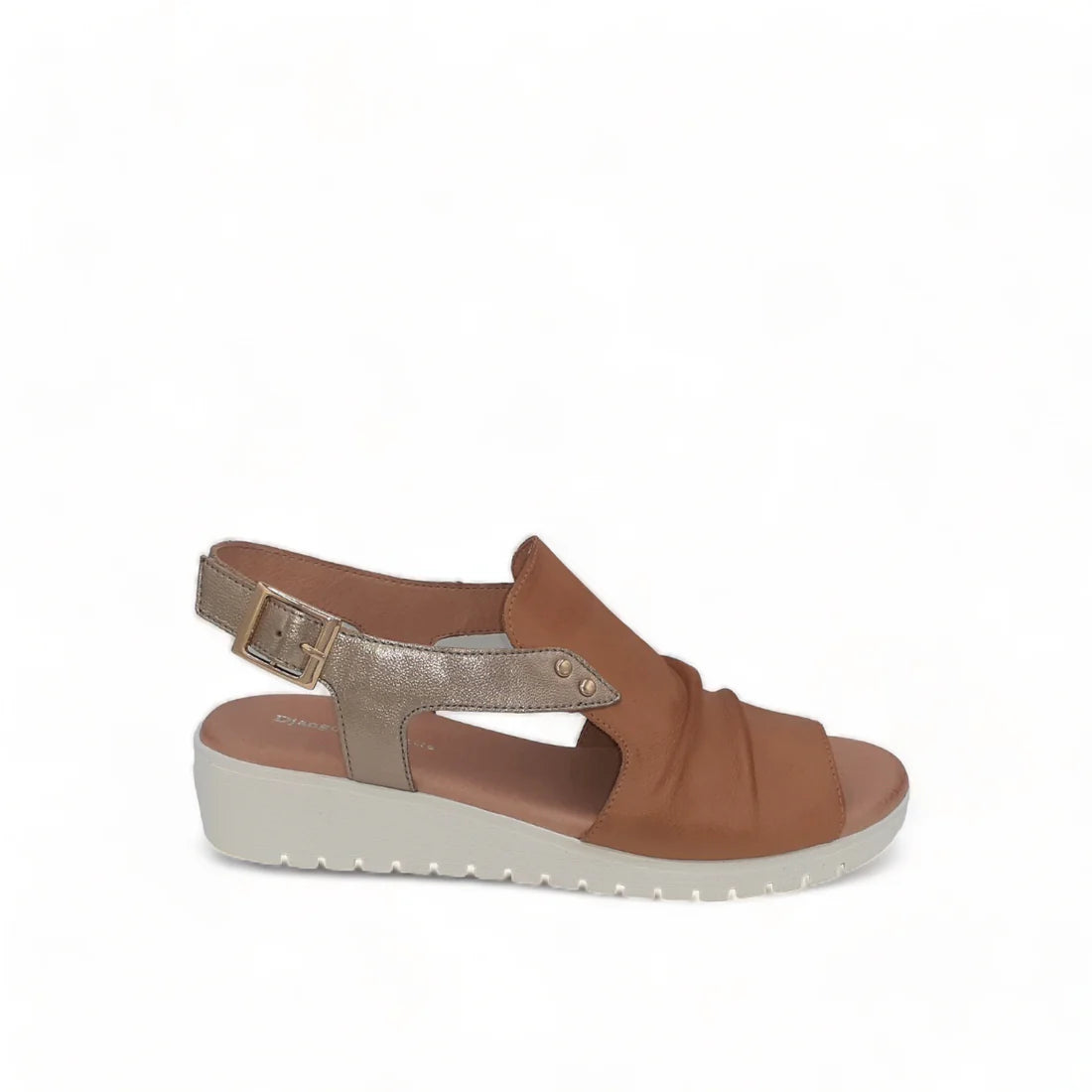 Django & Juliette Madis Sandal Tan/Champagne