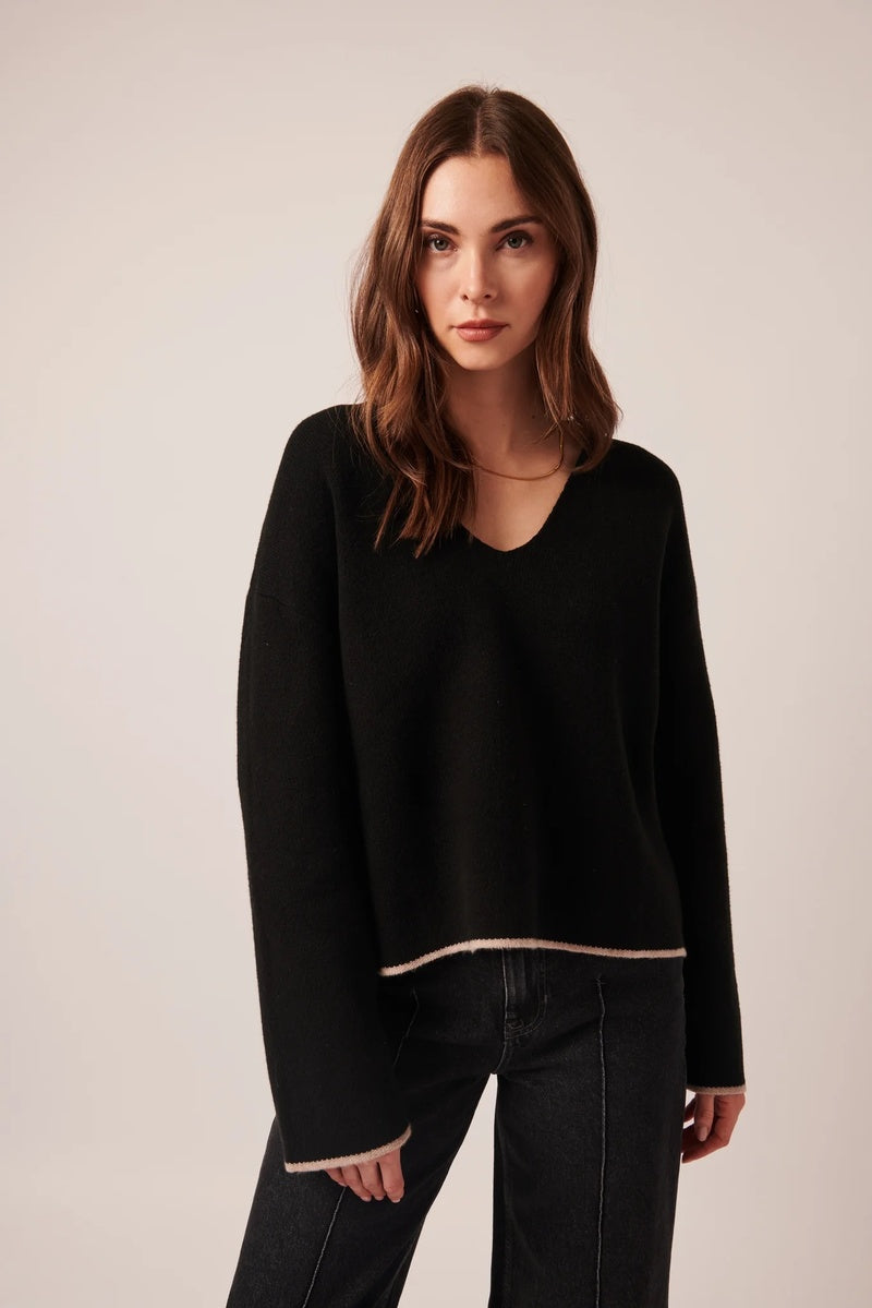 Line The Label Gaia Sweater Noir