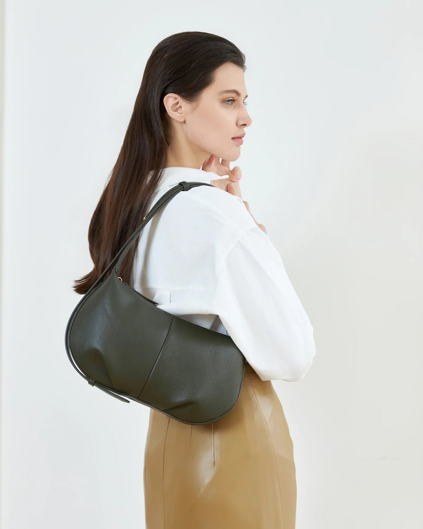 Louenhide Olivia Shoulder Bag Olive