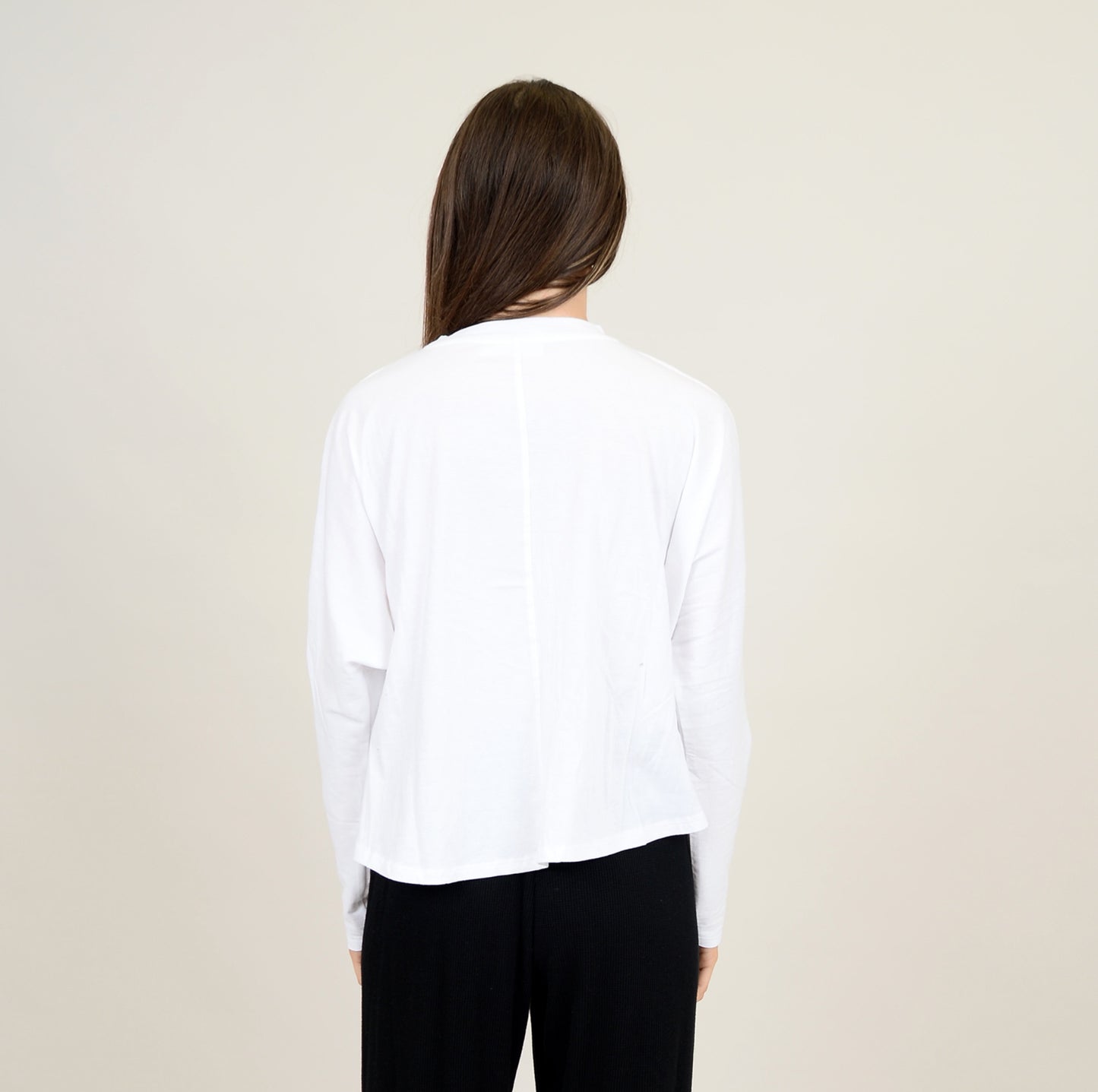 RD Style Tatia Long Sleeve Tee White