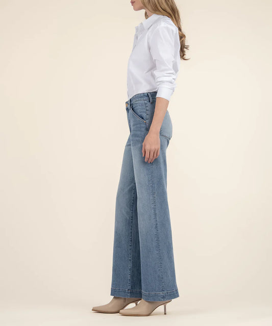 Kut Jodi High Rise Wide Leg Jeans