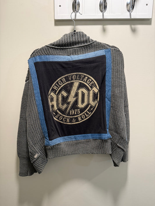 Shannon Passero AC/DC Cardigan