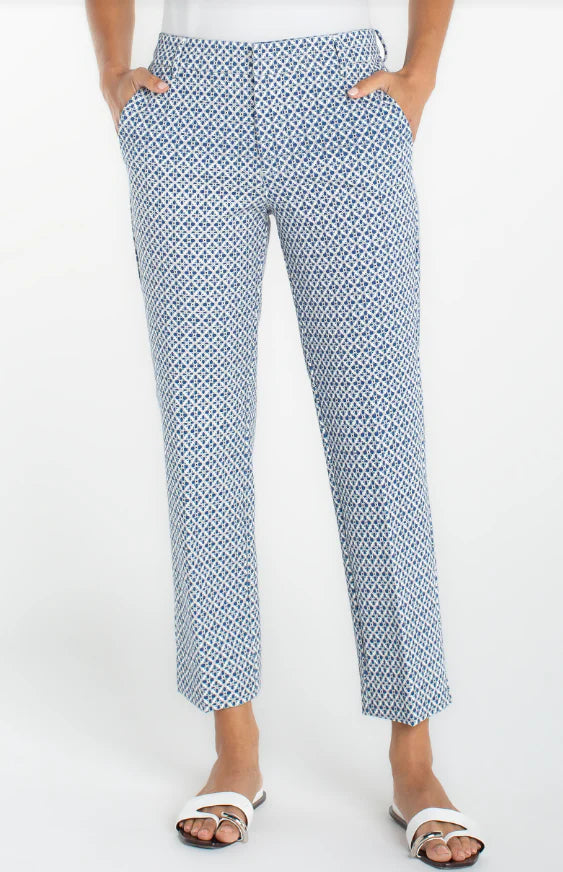 Liverpool Kelsey Trousers Tile Print