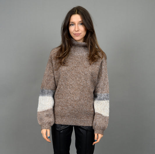 RD Style Britannia Mock Neck Sweater