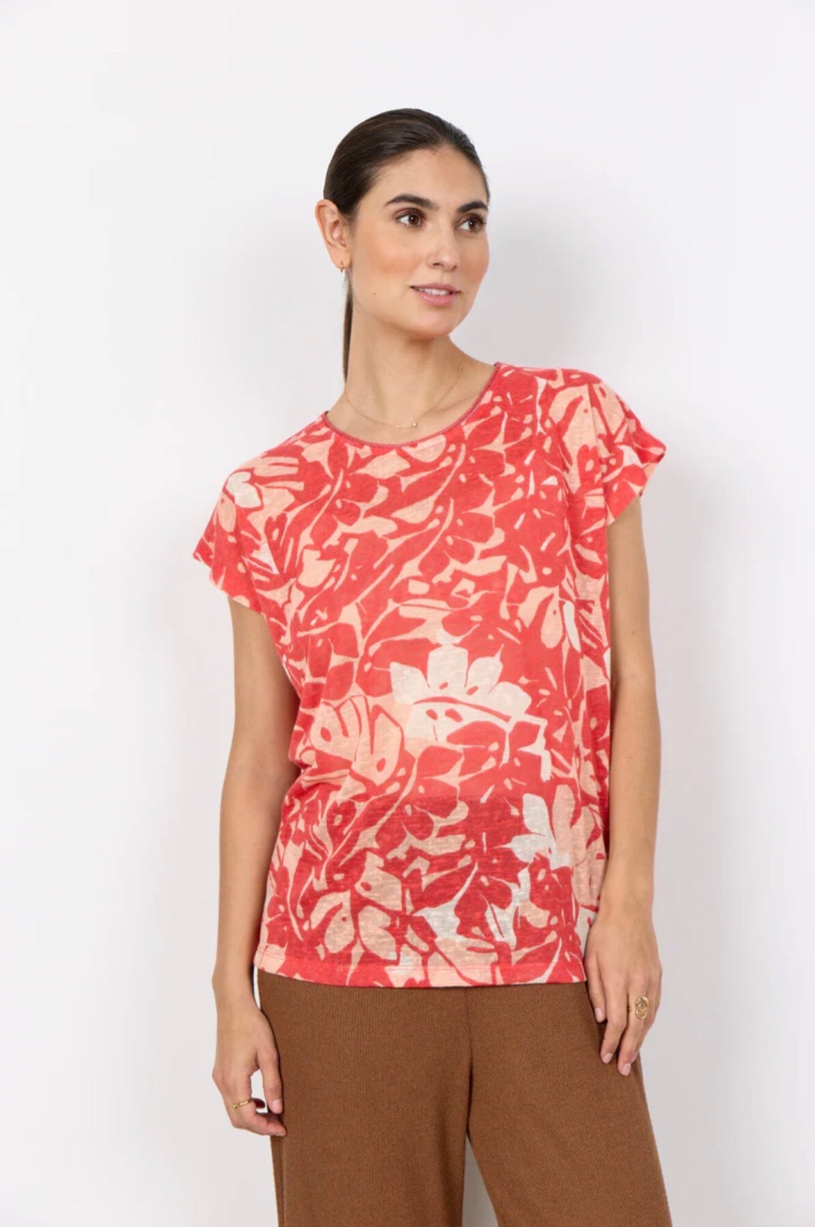Soya Concept Aretha Tee Red