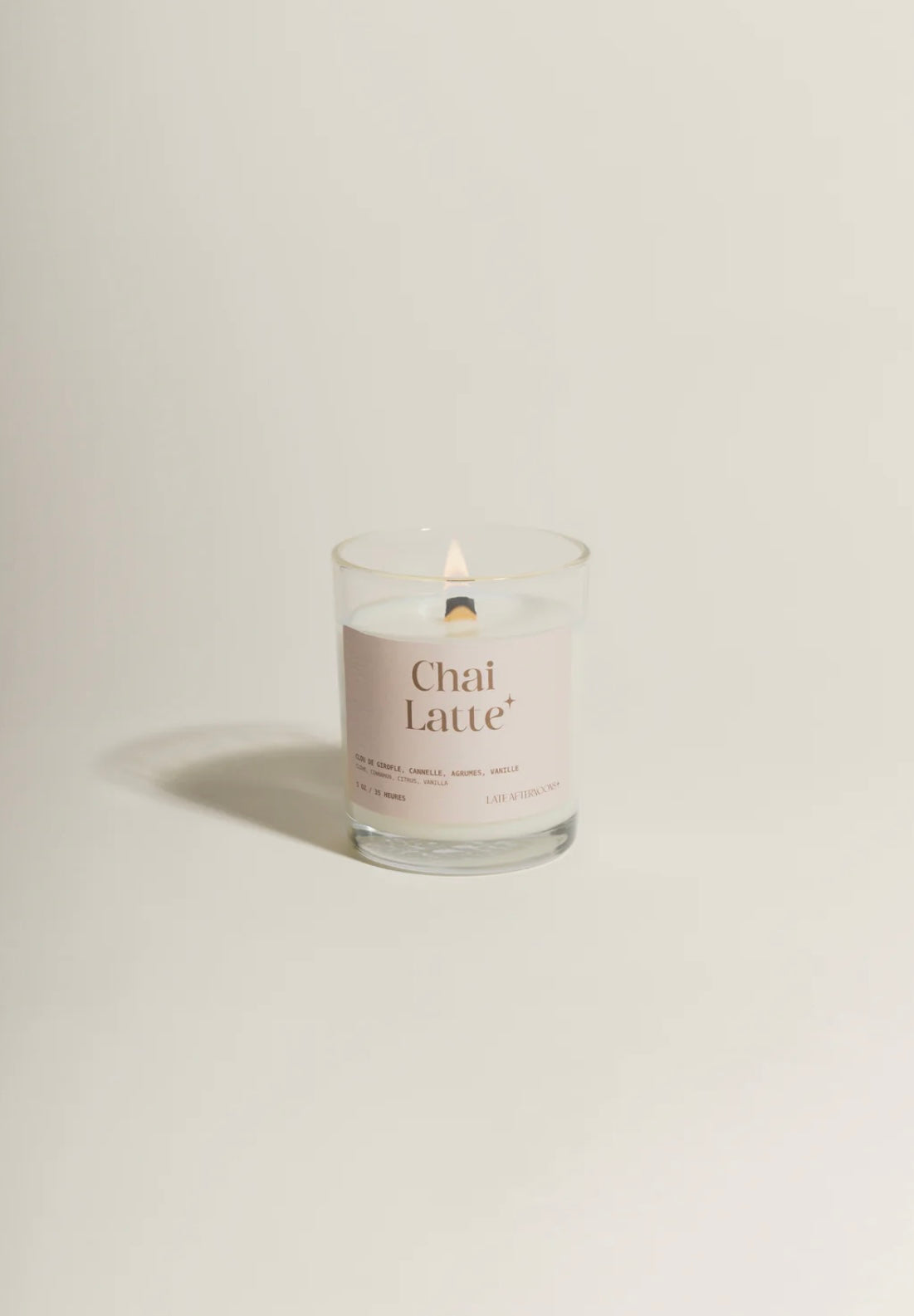 Late Afternoons Chai Latte 5oz Candle