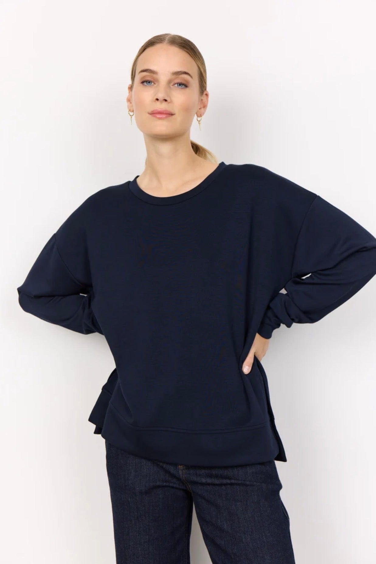 Soya Concept Banu Sweatshirt Navy