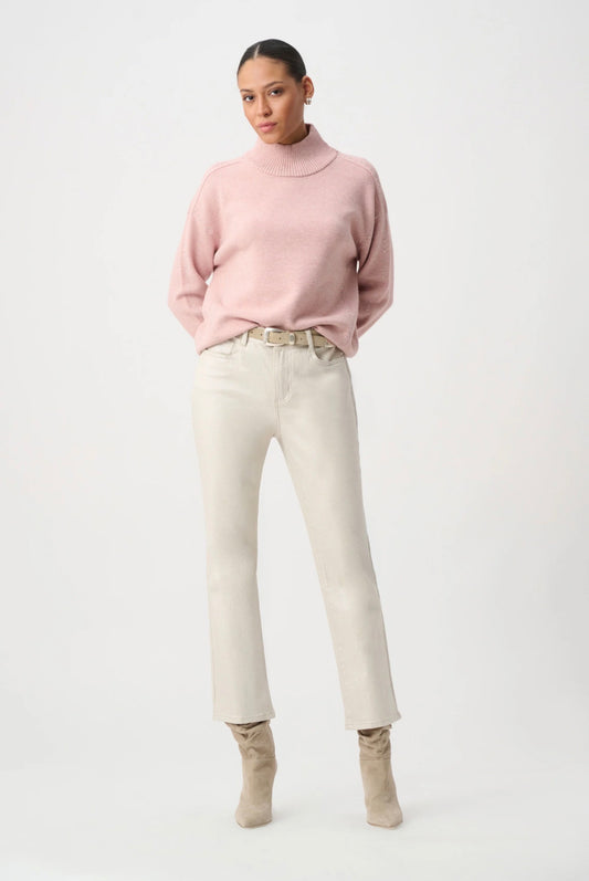 Joseph Ribkoff Classic Straight Leg Metallic Jeans Champagne 264913
