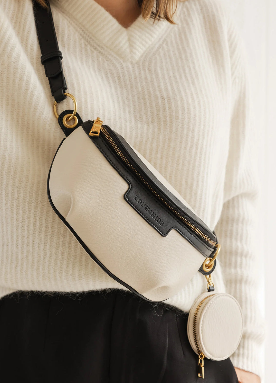 Louenhide Joey Sling Bag Oyster