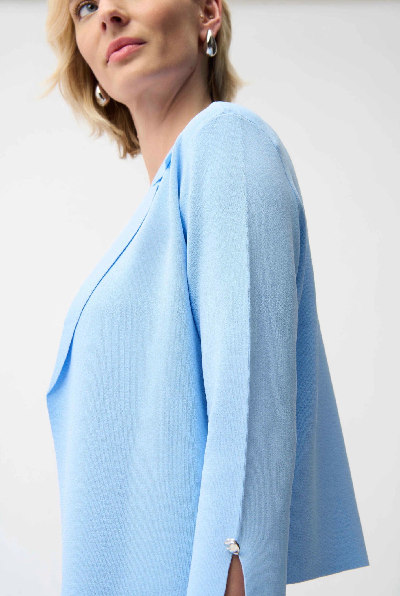 Joseph Ribkoff Viscose Blend Open-Front Cardigan 261920