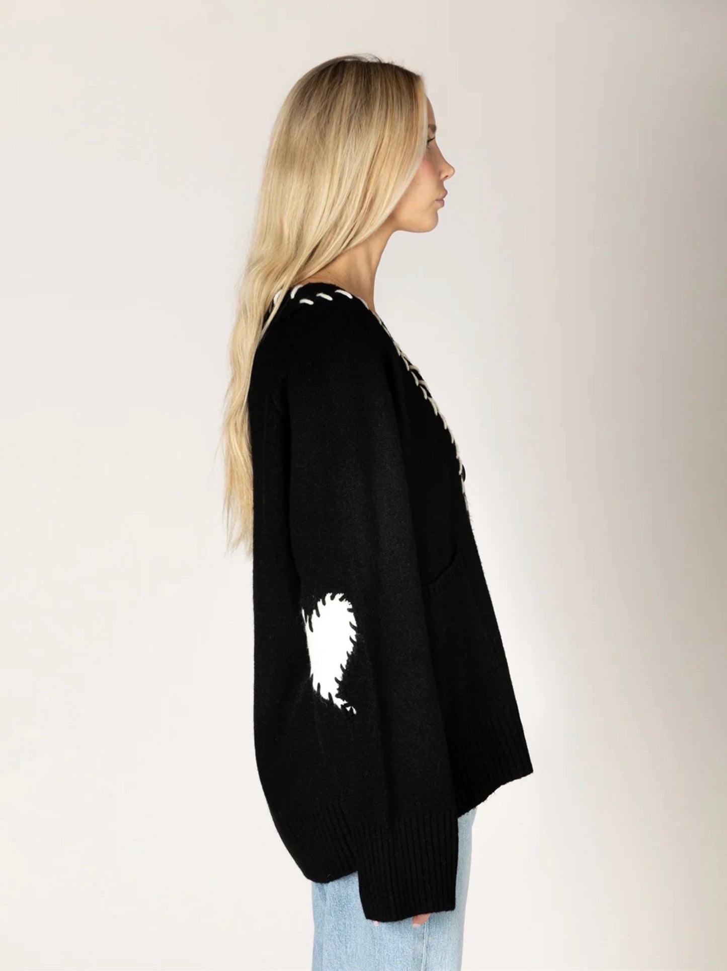 Lyla & Luxe Shyla Heart Cardigan