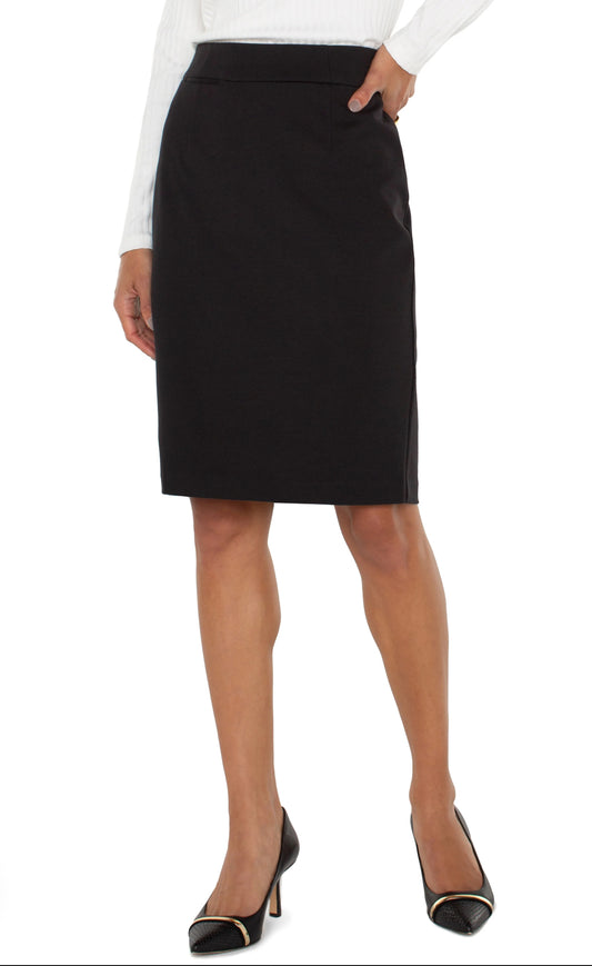 Liverpool Pencil Skirt Black