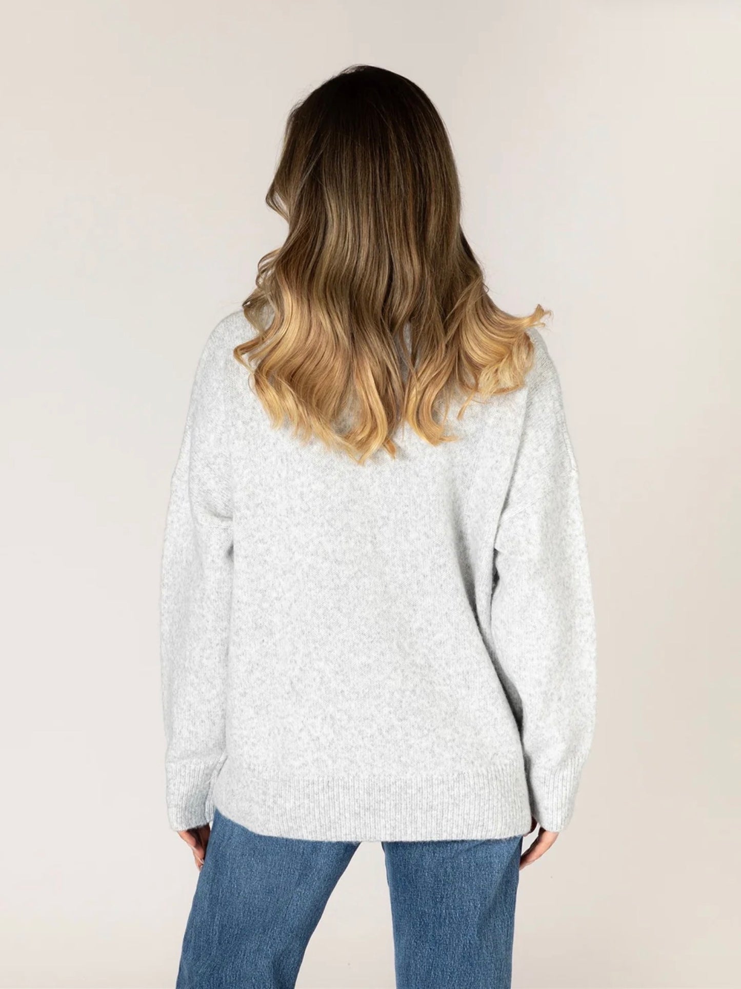 Lyla & Luxe Heart Stitch Sweater