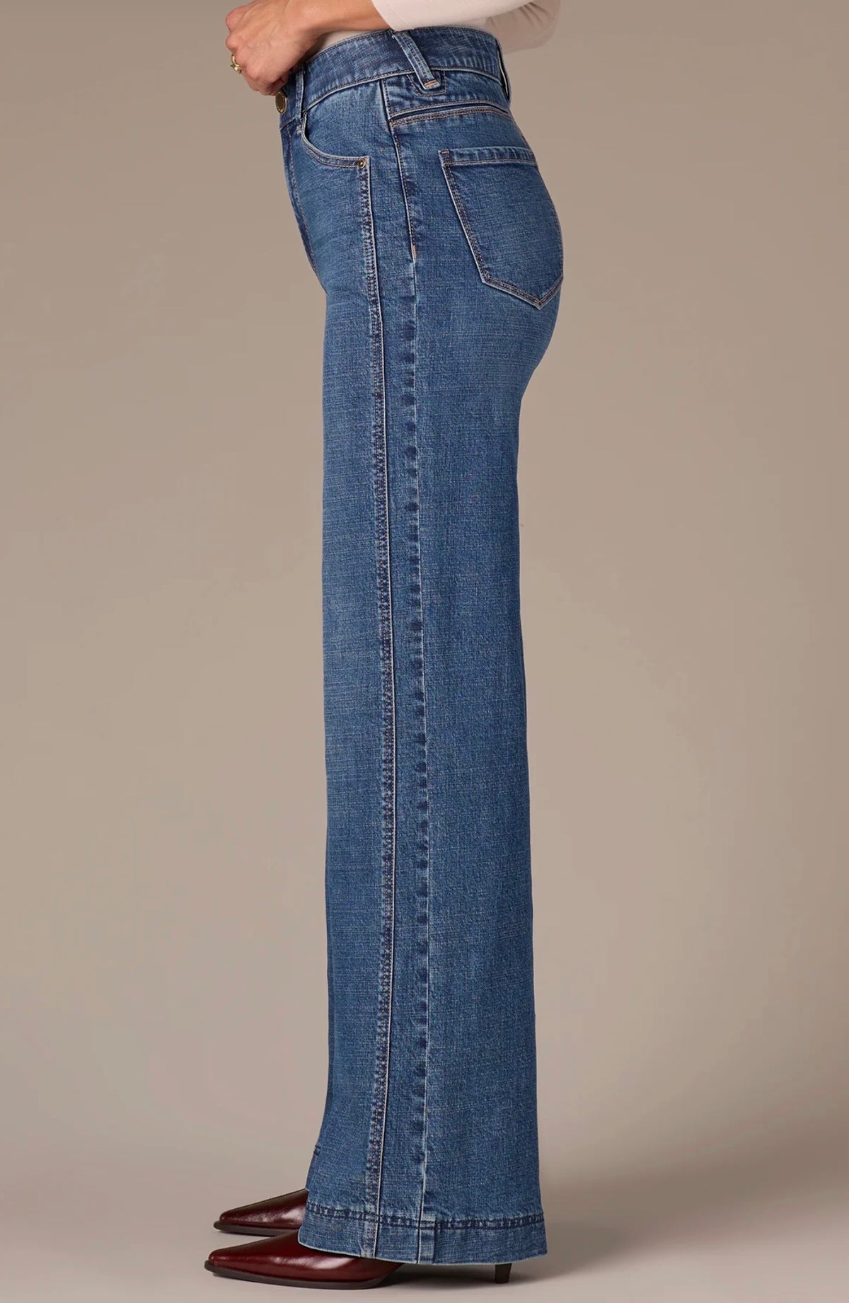 Wit & Wisdom Gracie Skyrise Wide Leg Jeans