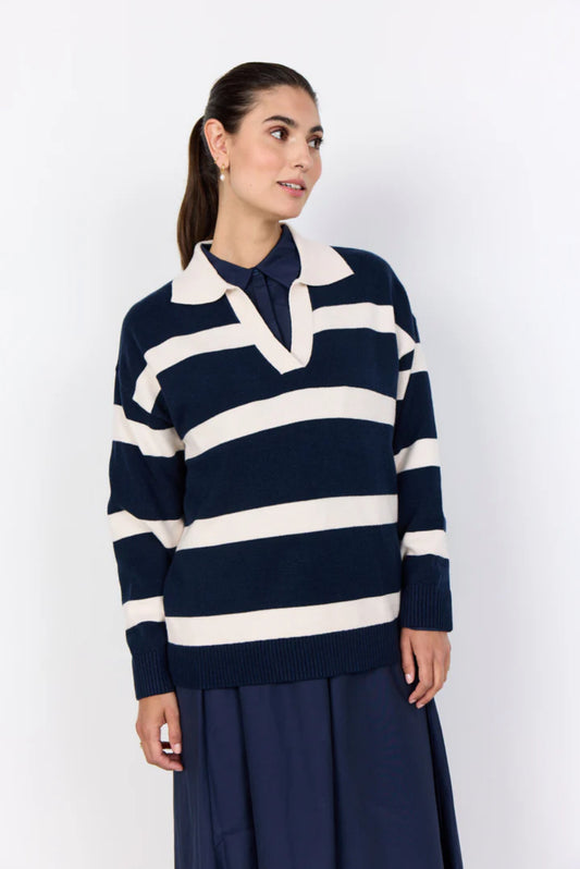Soya Concept Kanita Striped Pullover Sweater