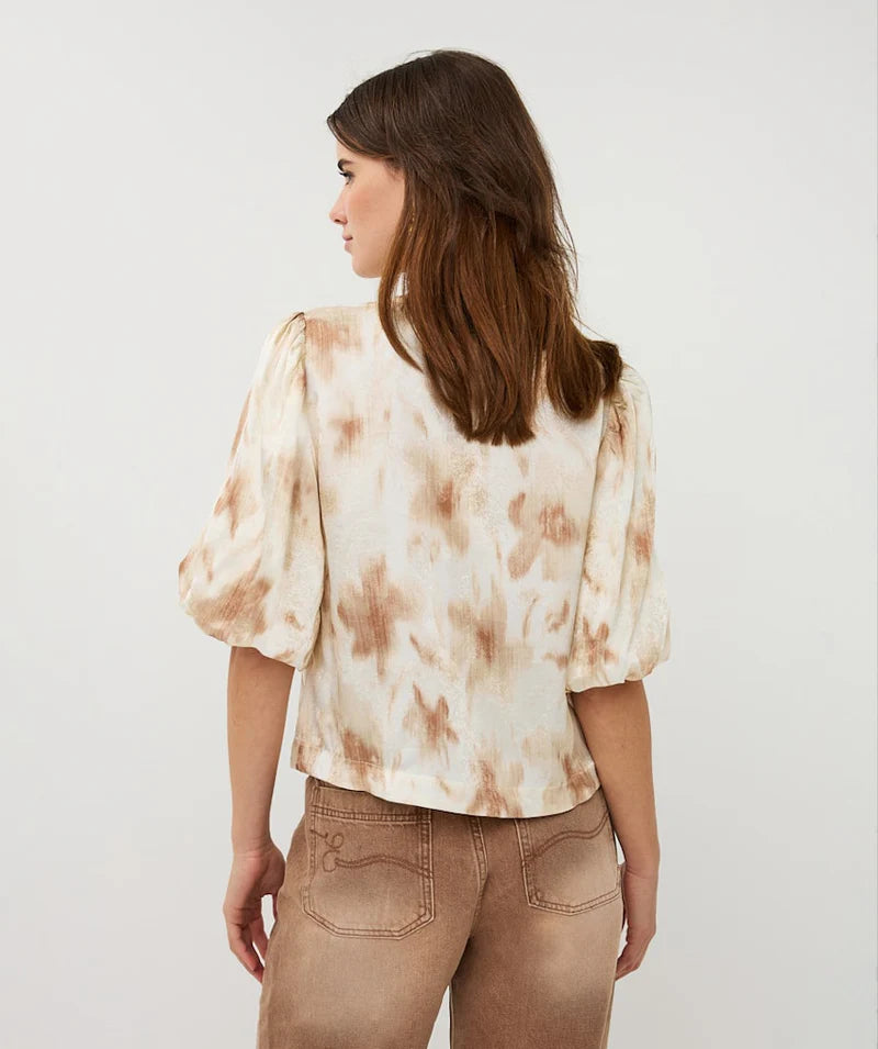 Esqualo Balloon Sleeve Blouse