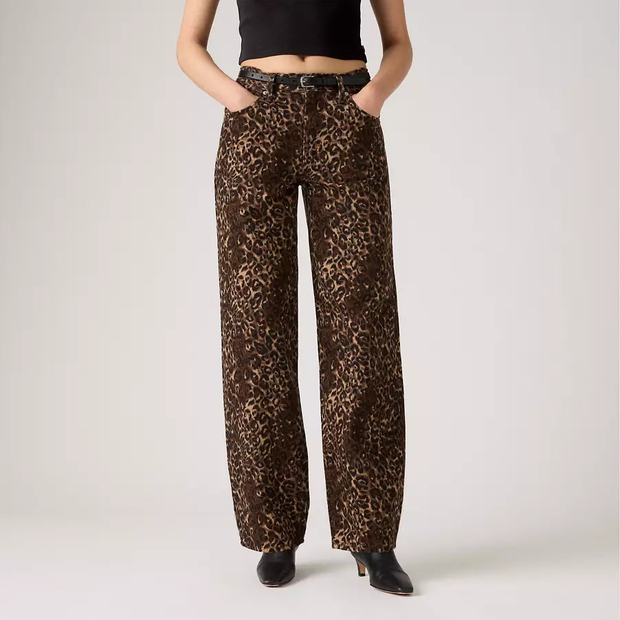 Levi’s Baggy Dad Jeans Leopard