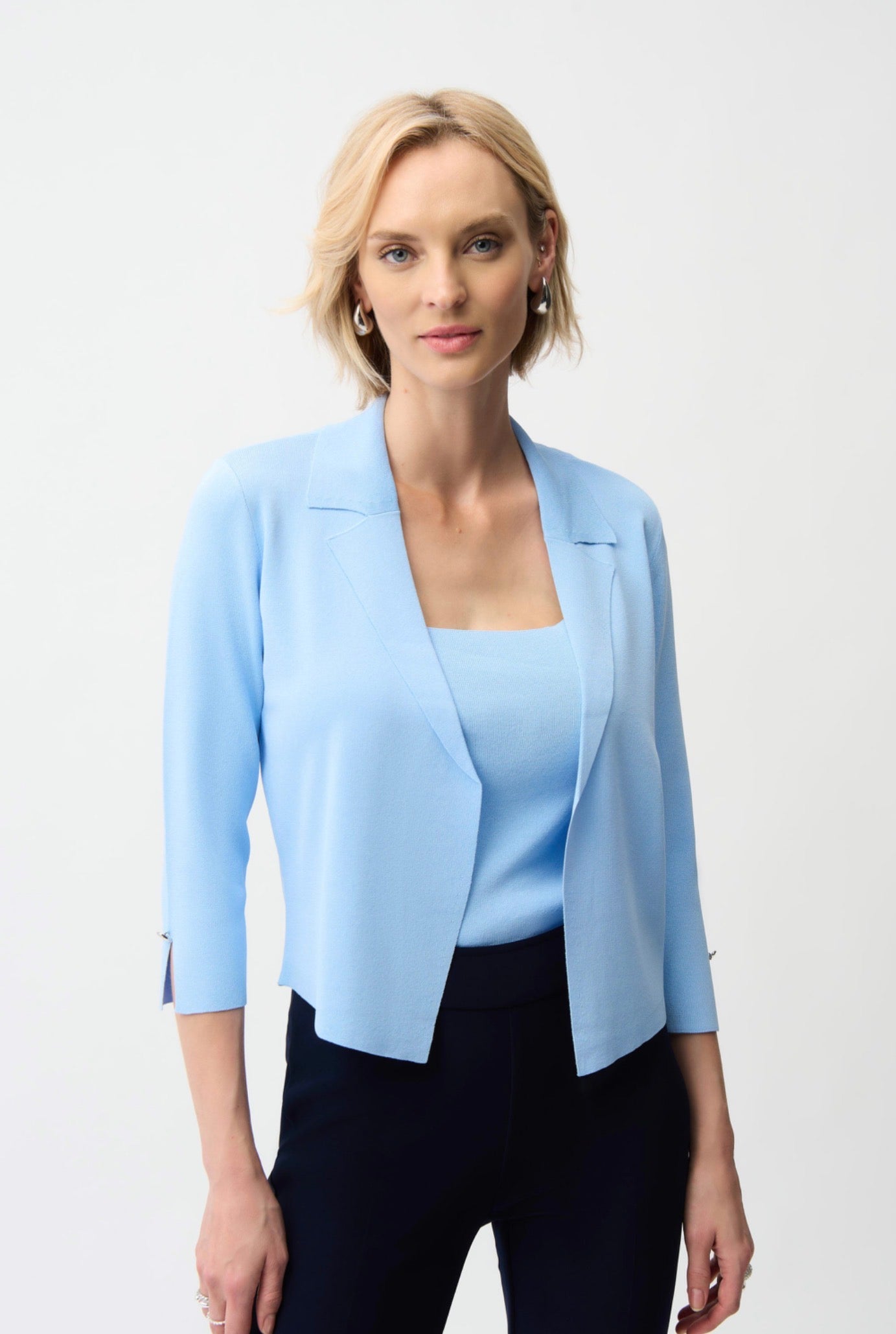 Joseph Ribkoff Viscose Blend Open-Front Cardigan 261920