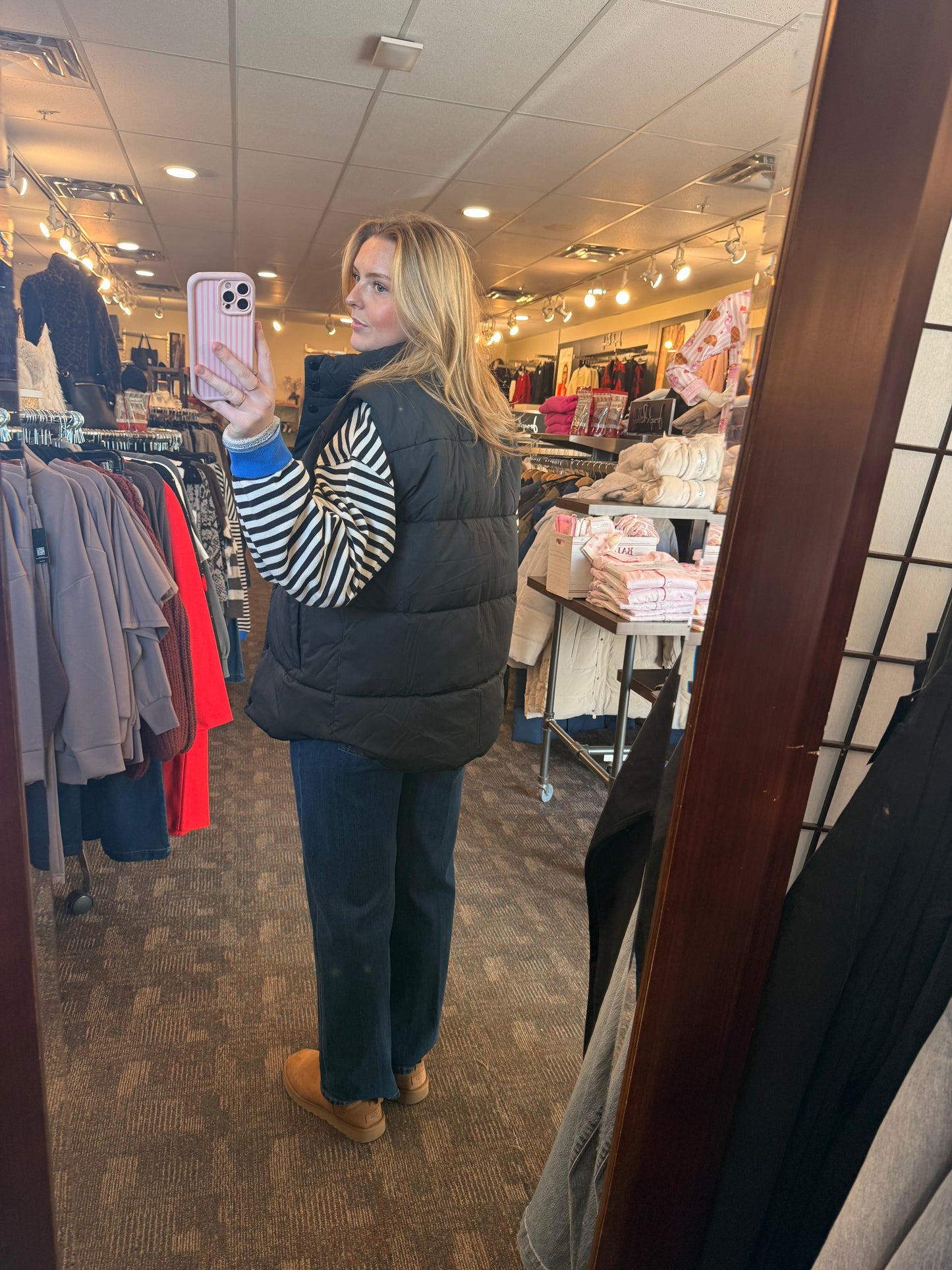 Tribal Brooke Hugging Wide Leg Dream Blue Dream