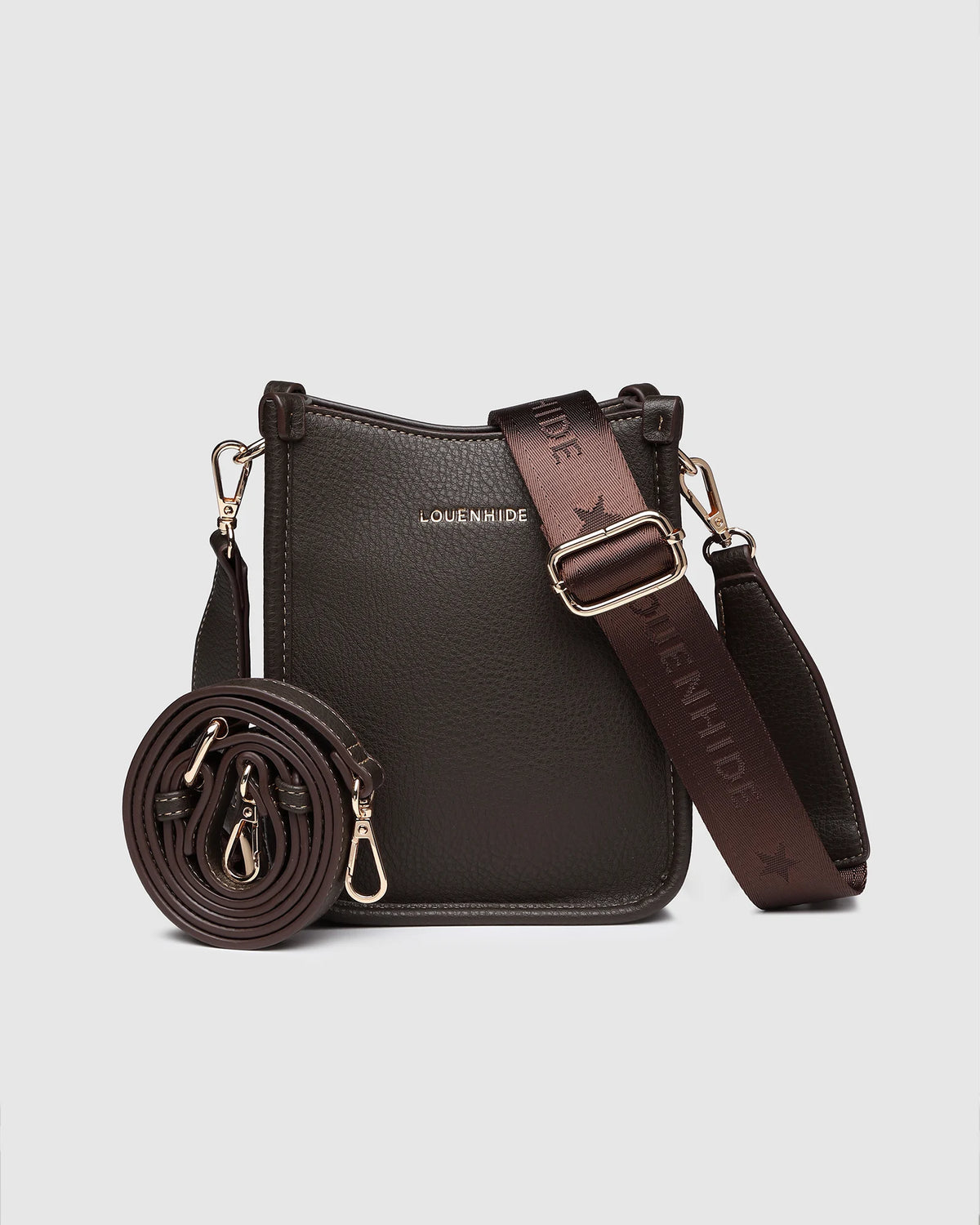 Louenhide Parker Crossbody Bag Chocolate