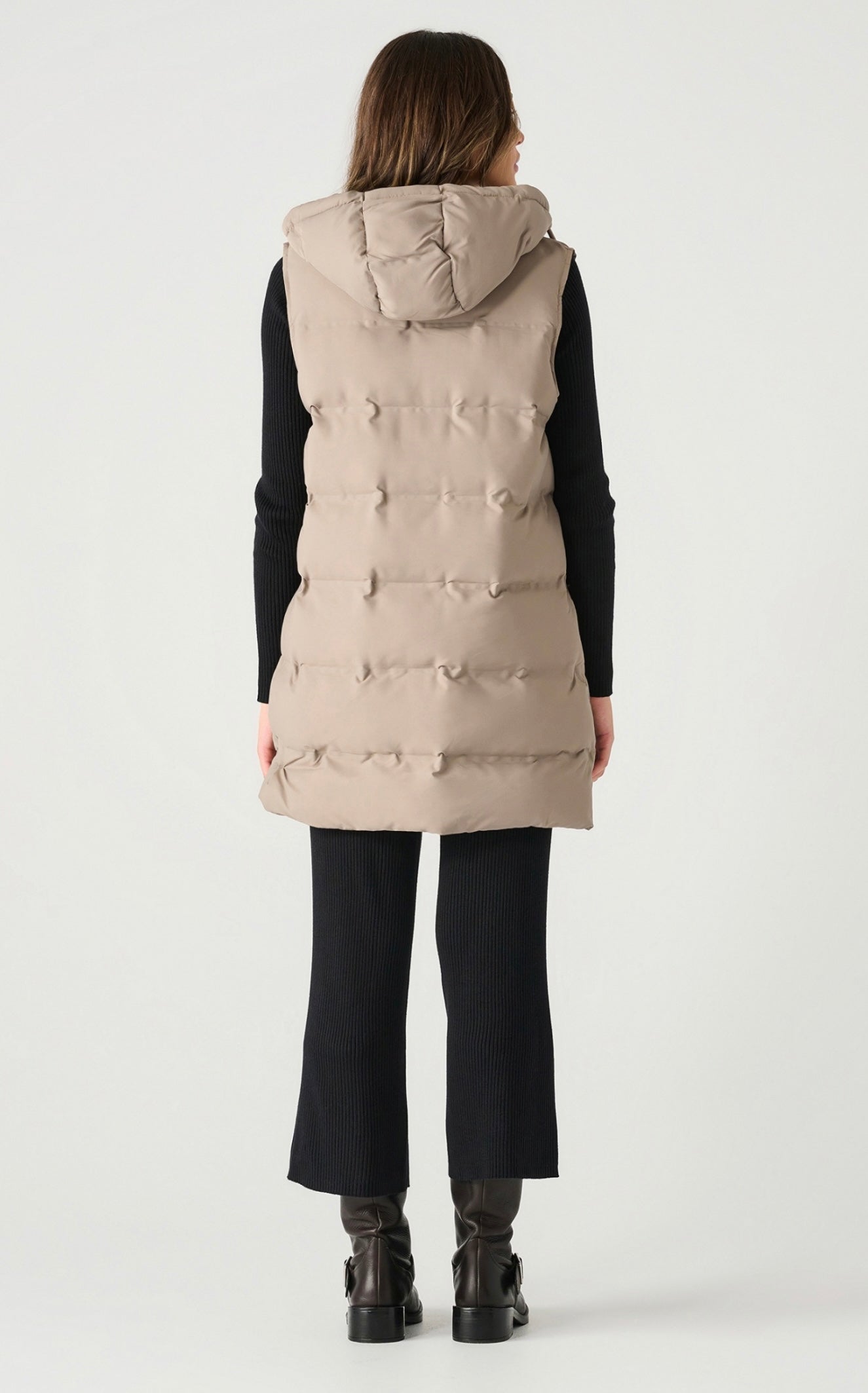 Hooded Puffer Vest from Dex