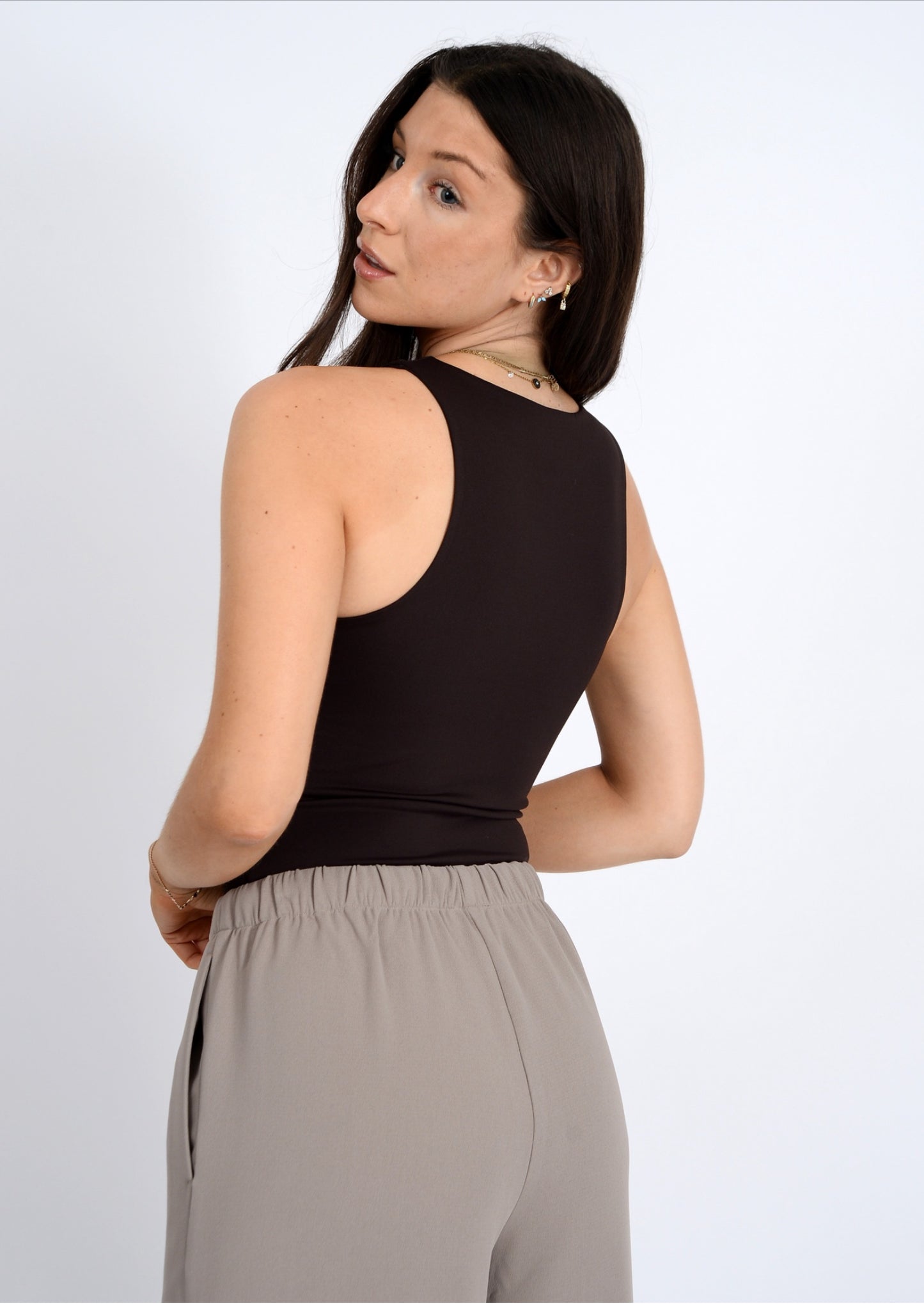 RD Style Roxanna Bodysuit Dark Walnut