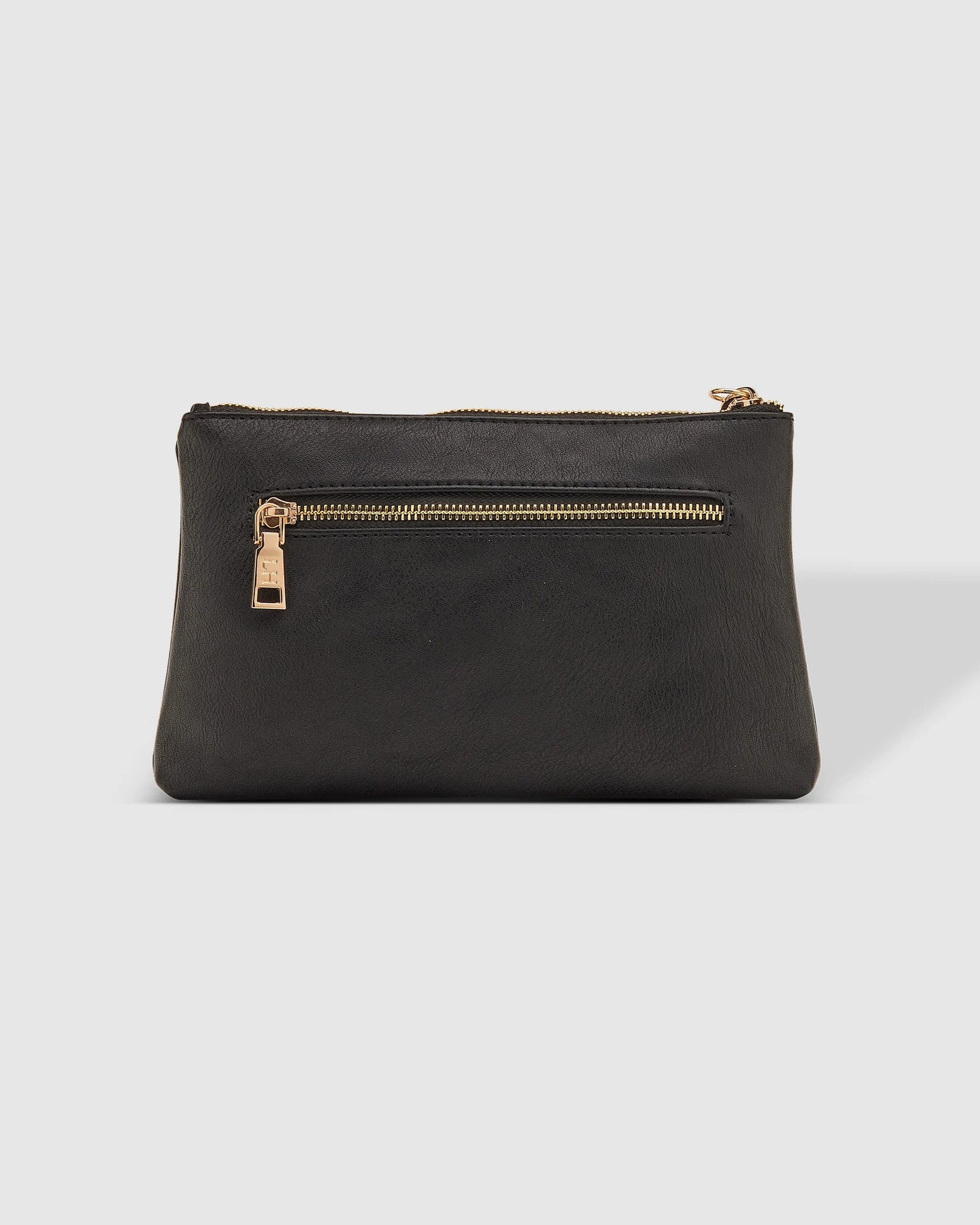 Louenhide Mimi Logo Wristlet Black
