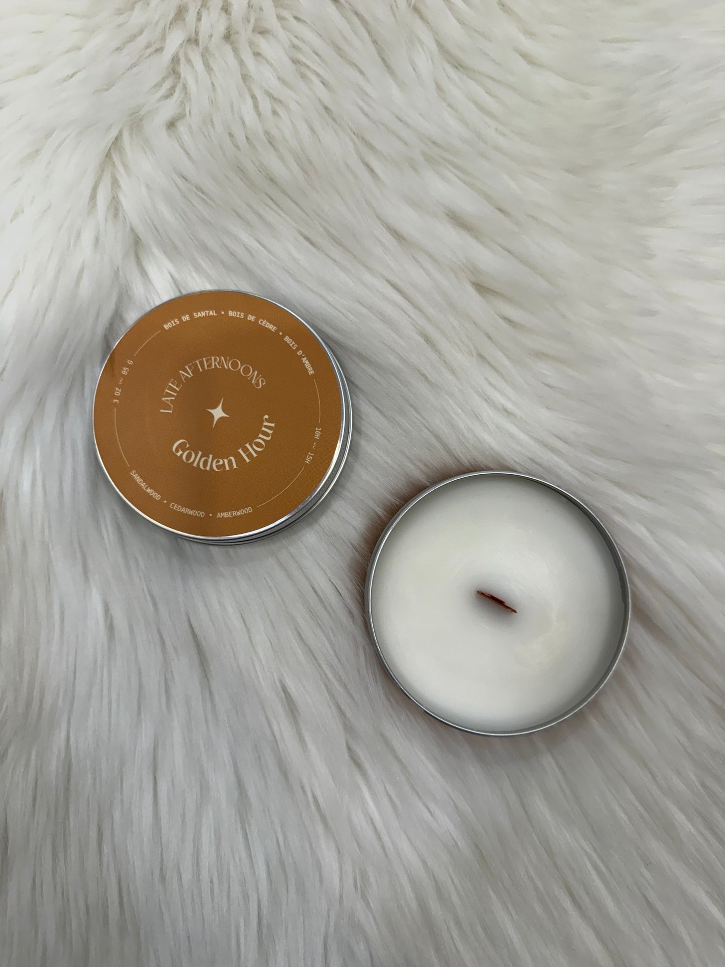 Late Afternoons Golden Hour 3oz Candle