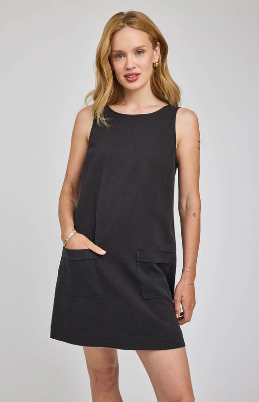 Gentle Fawn Casey Shift Dress Black