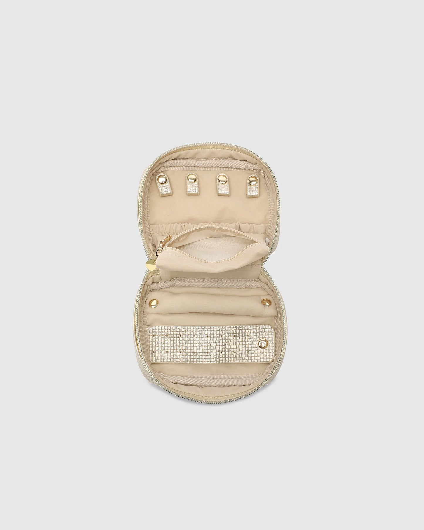 Louenhide Rita Jewellery Case Champagne