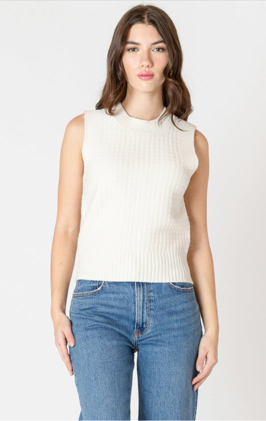 Black Tape Sweater Tank