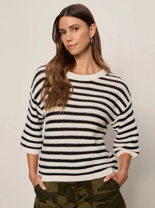 Sanctuary Elle Striped Sweater Tee