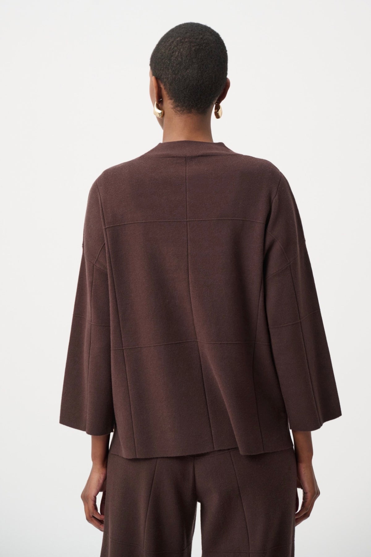 Joseph Ribkoff Brushed Viscose Straight Sweater with Mock Neck 261981F26