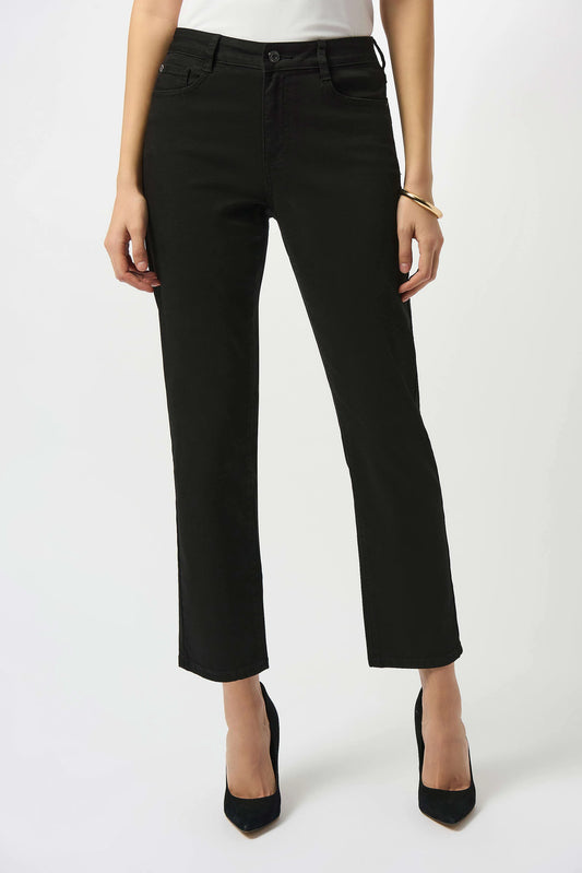 Joseph Ribkoff Gia | Classic Slim Fit Stretch Jeans Black 251966B25