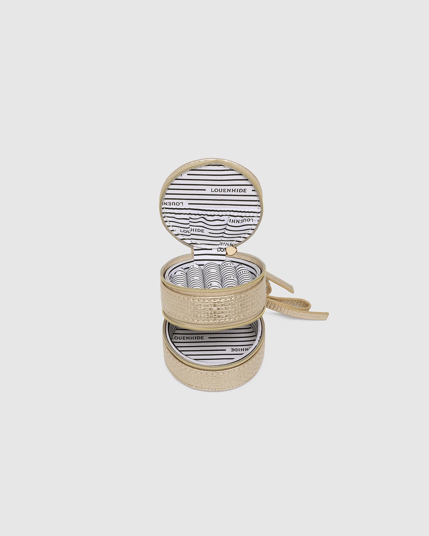 Louenhide Sofia Jewellery Case Champagne