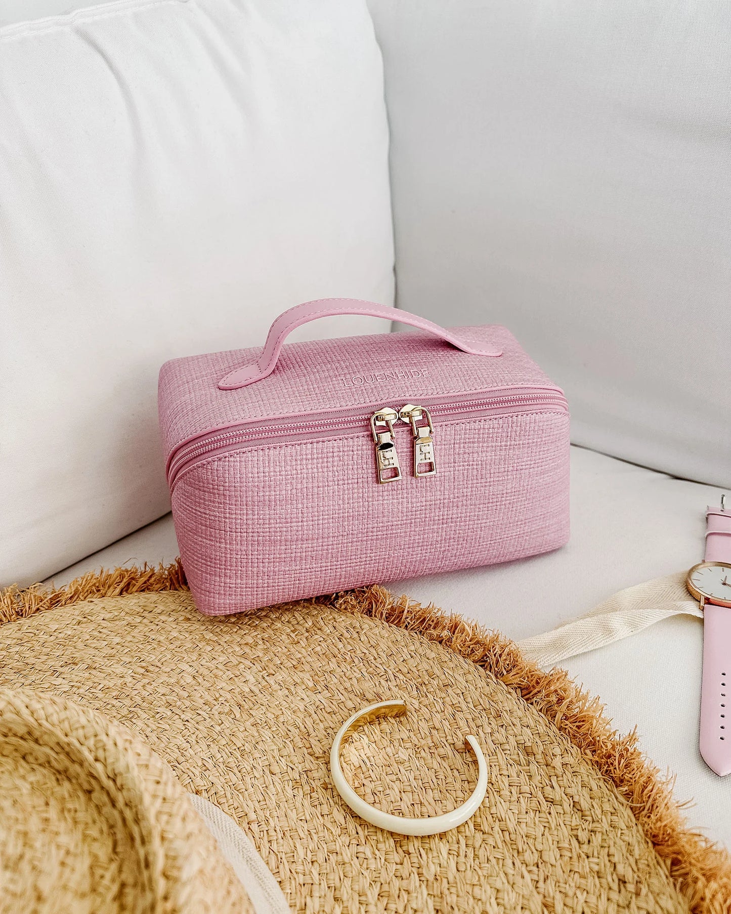 Louenhide Mary Cosmetic Bag Pink