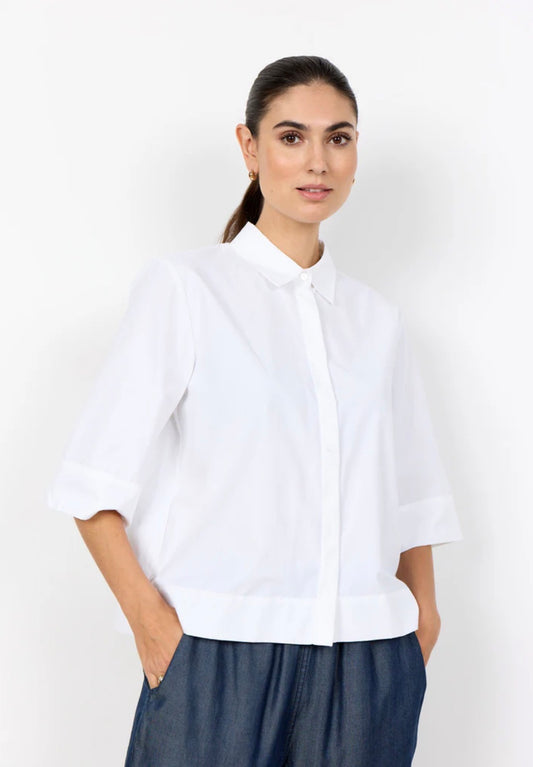 Soya Concept Netti Shirt White